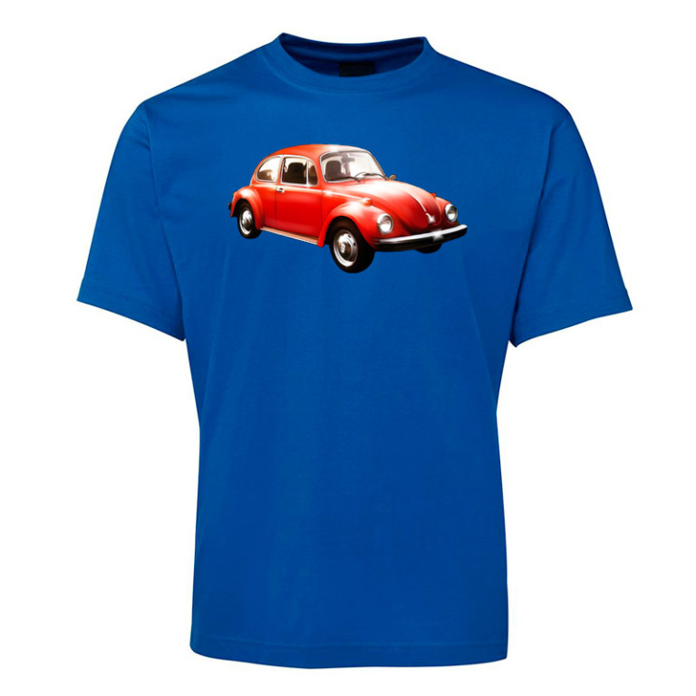 VW Beetle Illustrated T Shirt for lovers of Volkswagen